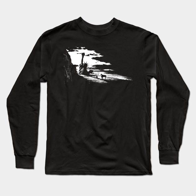 nooooooooooo Long Sleeve T-Shirt by horrorshirt